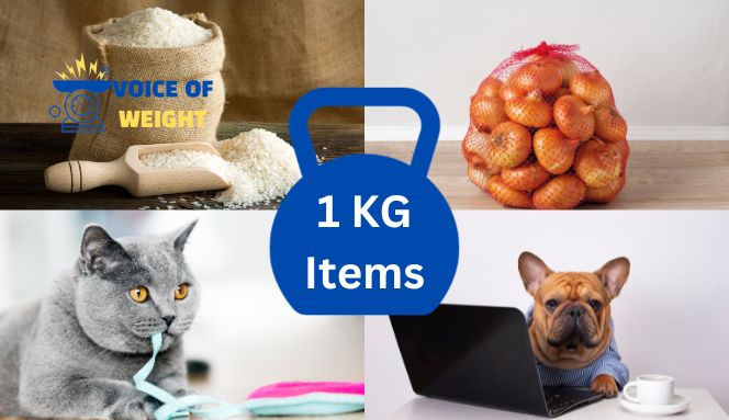 25 Common Things That Weigh One Kilogram (KG) - Images